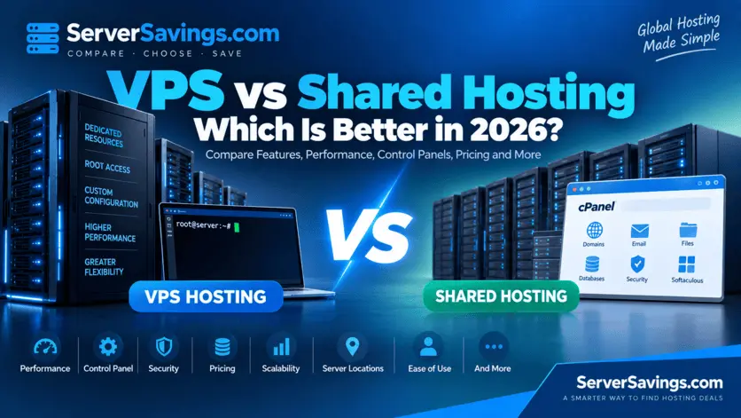 VPS vs Shared Hosting 2026 – Which Hosting Is Better?